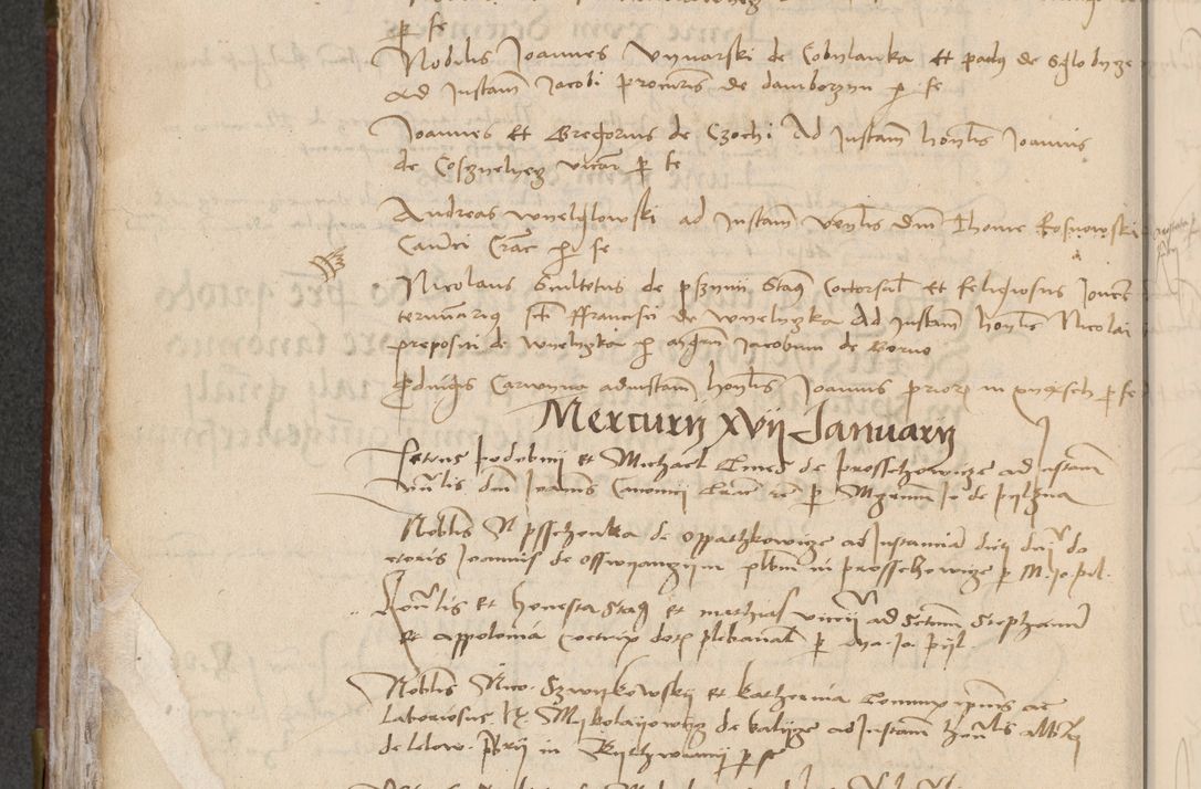 Zdjęcie nr 244 dla obiektu archiwalnego: [Acta pronuntiationum officialia coram Valentino de Ilkusch]