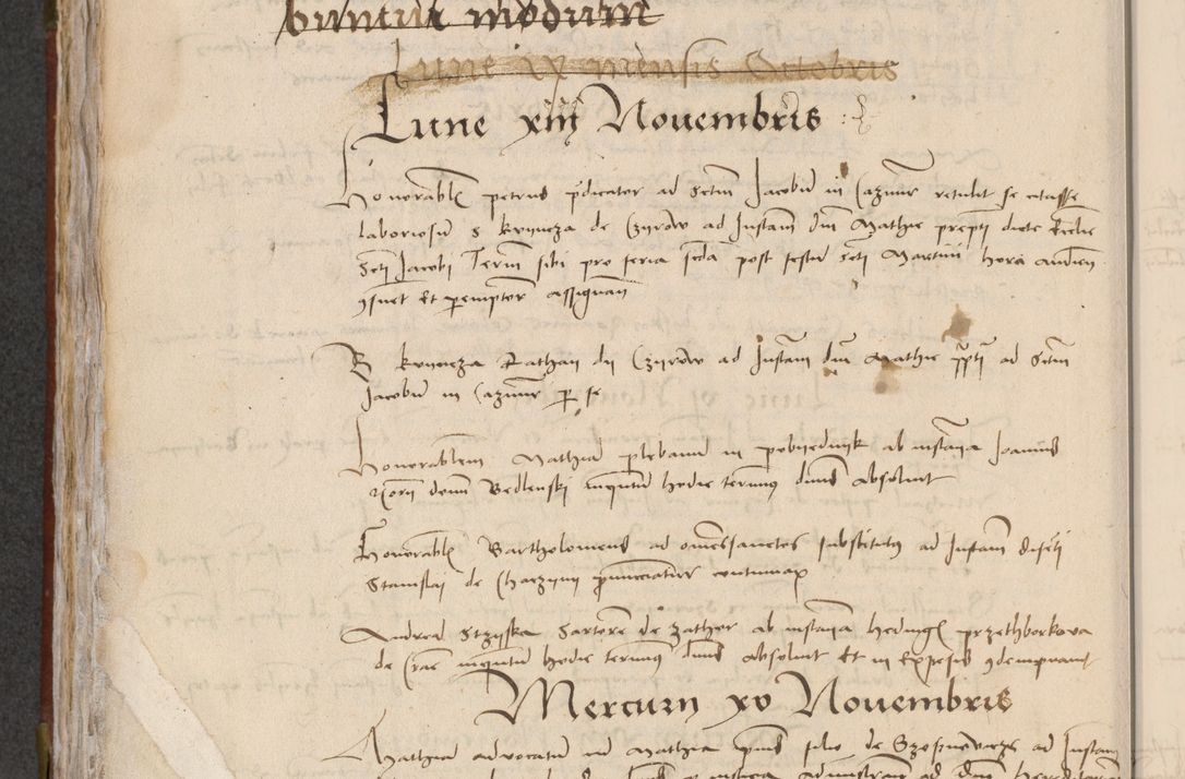 Zdjęcie nr 240 dla obiektu archiwalnego: [Acta pronuntiationum officialia coram Valentino de Ilkusch]