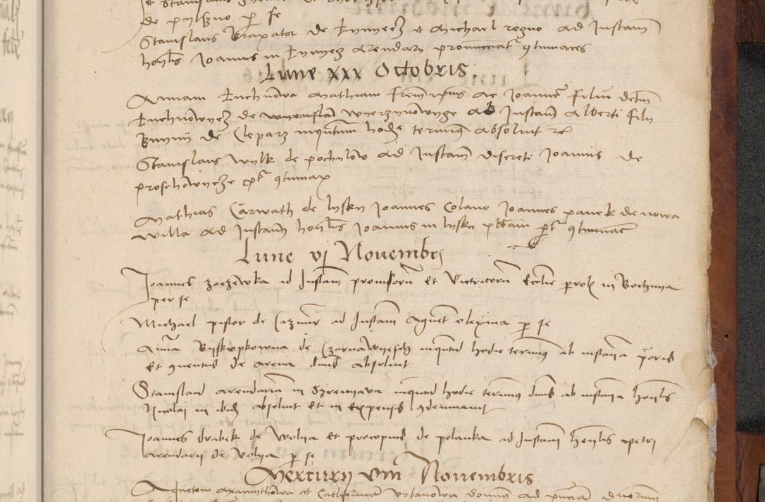 Zdjęcie nr 239 dla obiektu archiwalnego: [Acta pronuntiationum officialia coram Valentino de Ilkusch]