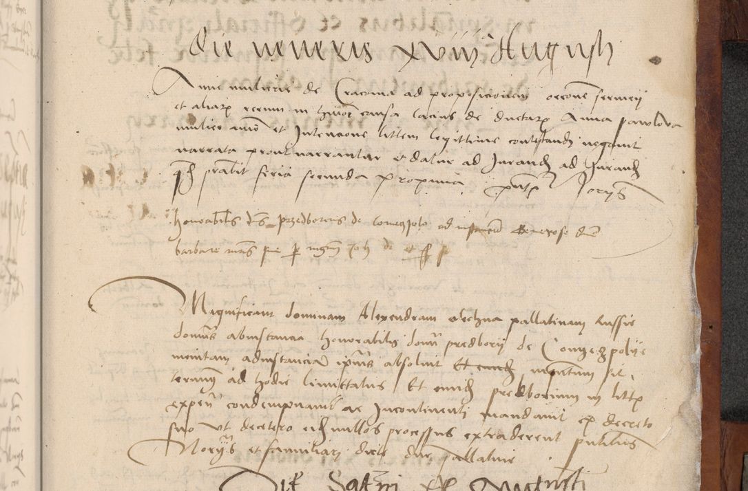 Zdjęcie nr 237 dla obiektu archiwalnego: [Acta pronuntiationum officialia coram Valentino de Ilkusch]