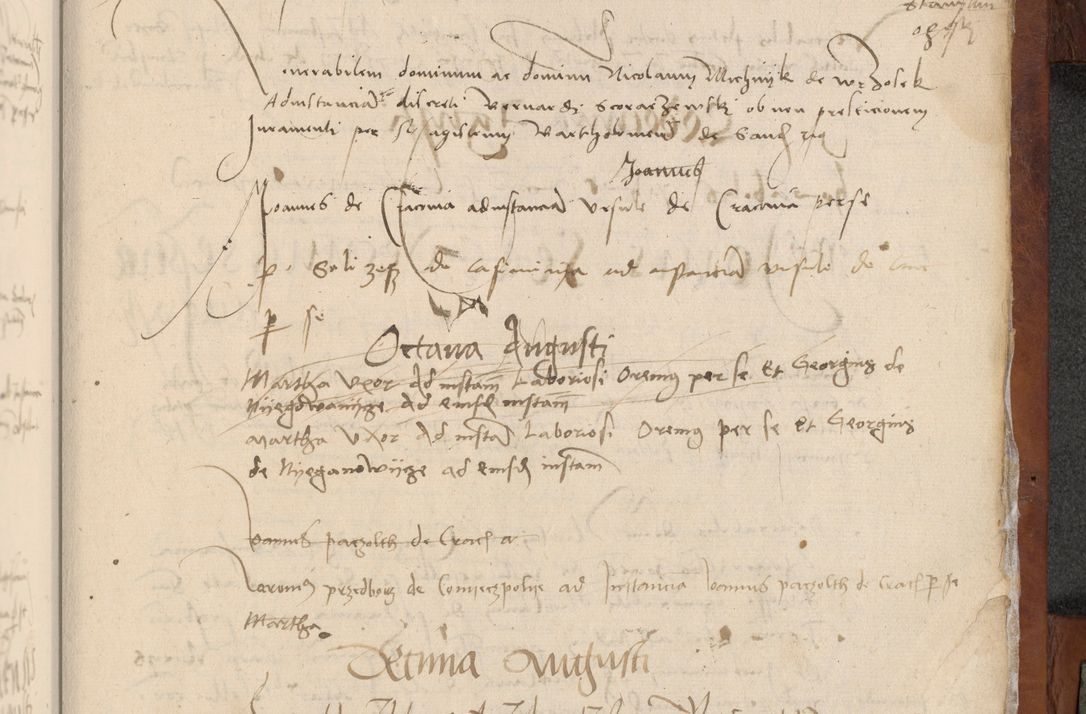 Zdjęcie nr 235 dla obiektu archiwalnego: [Acta pronuntiationum officialia coram Valentino de Ilkusch]