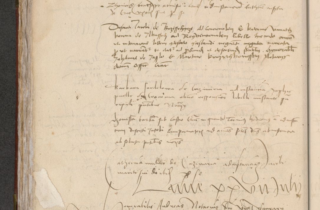 Zdjęcie nr 232 dla obiektu archiwalnego: [Acta pronuntiationum officialia coram Valentino de Ilkusch]