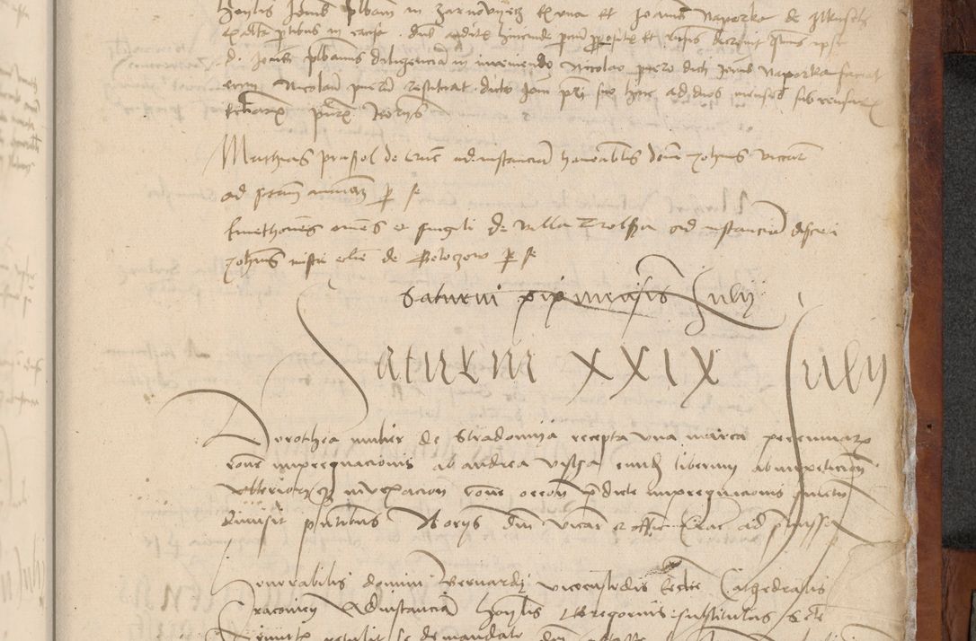 Zdjęcie nr 233 dla obiektu archiwalnego: [Acta pronuntiationum officialia coram Valentino de Ilkusch]