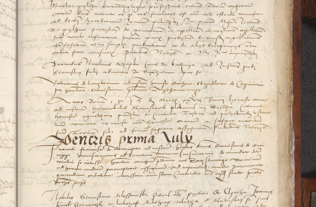 Zdjęcie nr 225 dla obiektu archiwalnego: [Acta pronuntiationum officialia coram Valentino de Ilkusch]