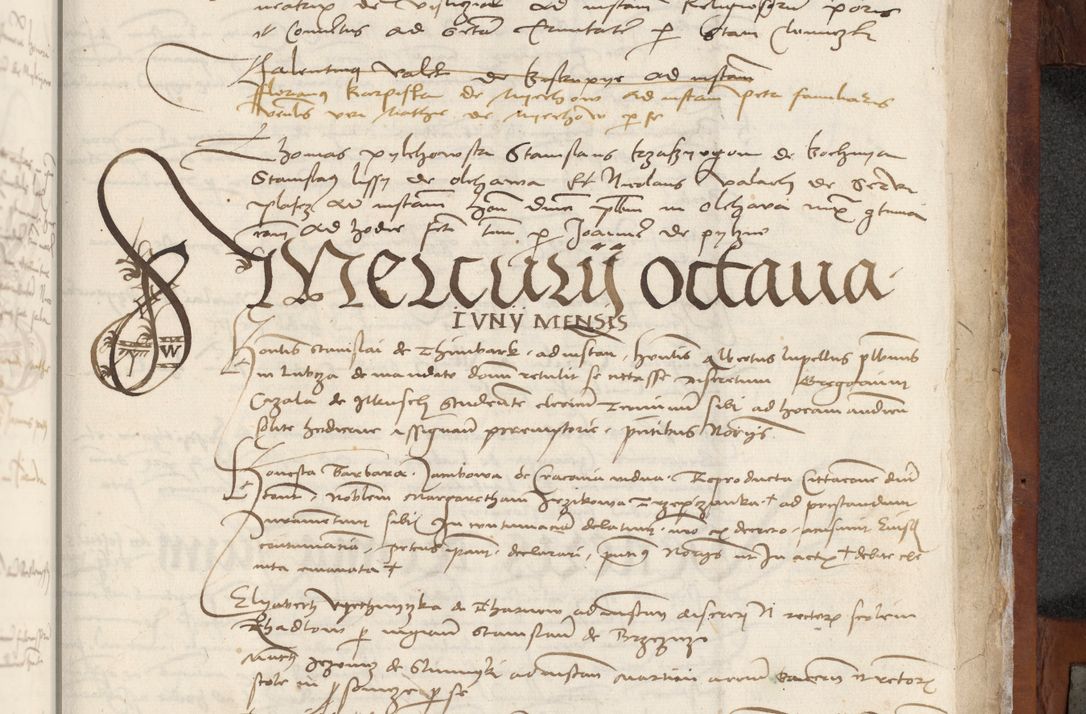 Zdjęcie nr 219 dla obiektu archiwalnego: [Acta pronuntiationum officialia coram Valentino de Ilkusch]