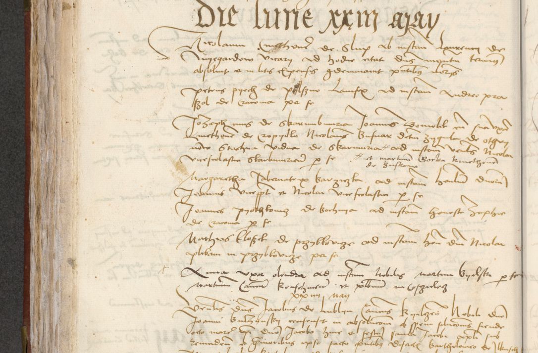 Zdjęcie nr 216 dla obiektu archiwalnego: [Acta pronuntiationum officialia coram Valentino de Ilkusch]