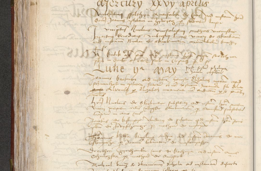 Zdjęcie nr 212 dla obiektu archiwalnego: [Acta pronuntiationum officialia coram Valentino de Ilkusch]