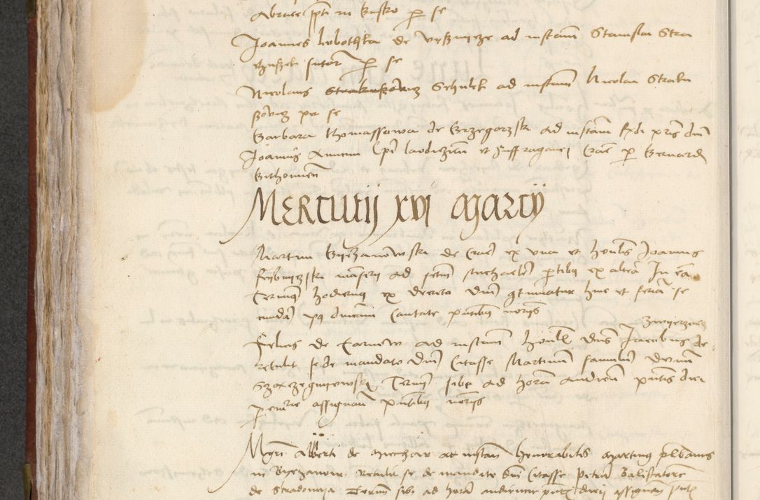 Zdjęcie nr 204 dla obiektu archiwalnego: [Acta pronuntiationum officialia coram Valentino de Ilkusch]