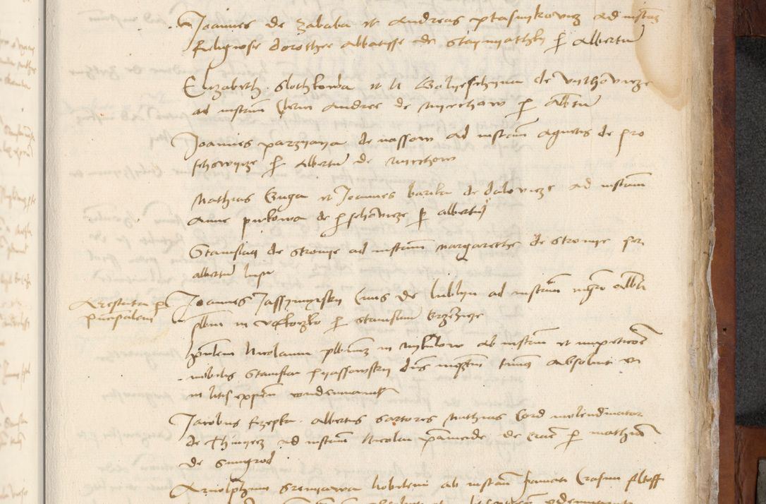 Zdjęcie nr 201 dla obiektu archiwalnego: [Acta pronuntiationum officialia coram Valentino de Ilkusch]