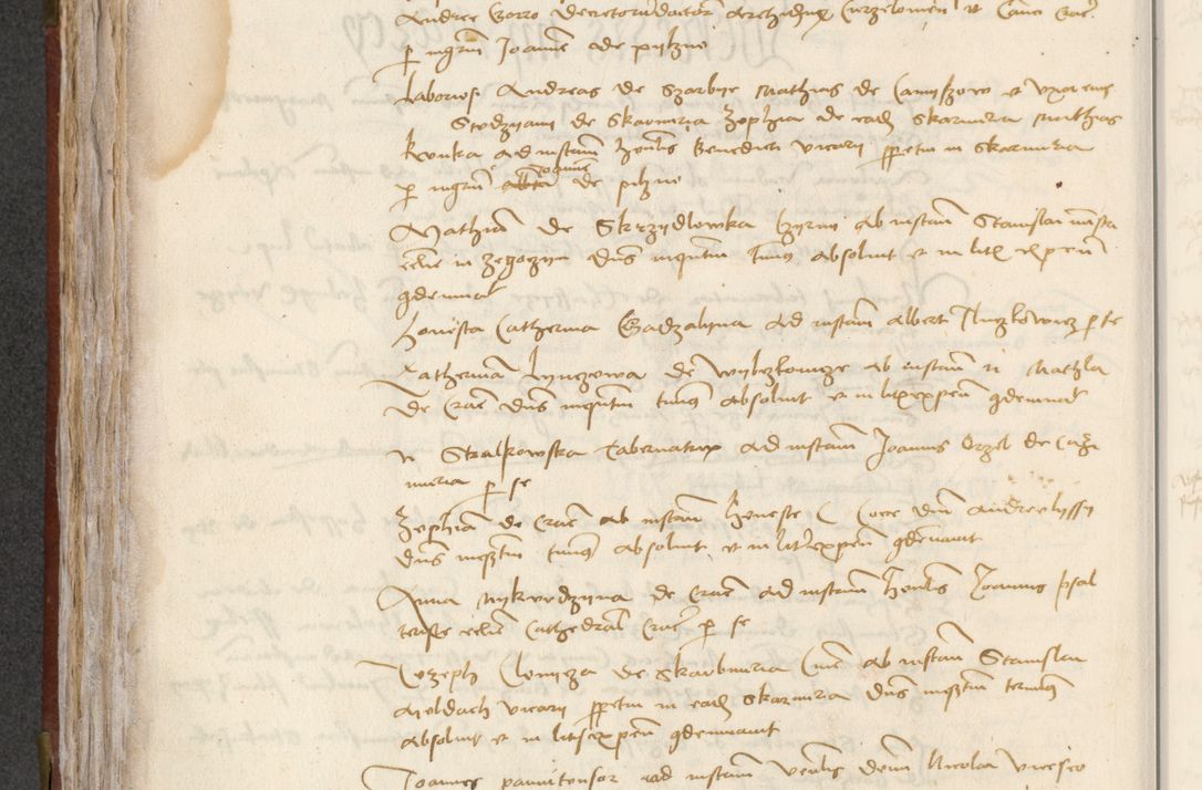 Zdjęcie nr 200 dla obiektu archiwalnego: [Acta pronuntiationum officialia coram Valentino de Ilkusch]