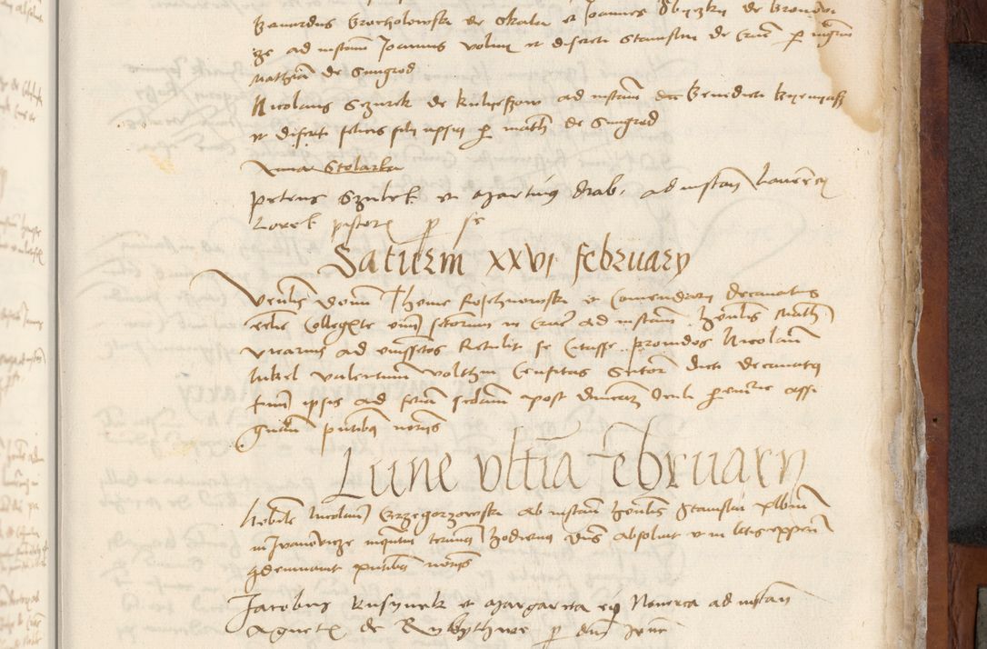 Zdjęcie nr 197 dla obiektu archiwalnego: [Acta pronuntiationum officialia coram Valentino de Ilkusch]