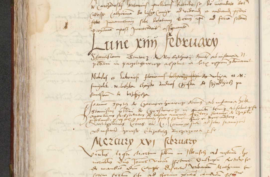 Zdjęcie nr 194 dla obiektu archiwalnego: [Acta pronuntiationum officialia coram Valentino de Ilkusch]