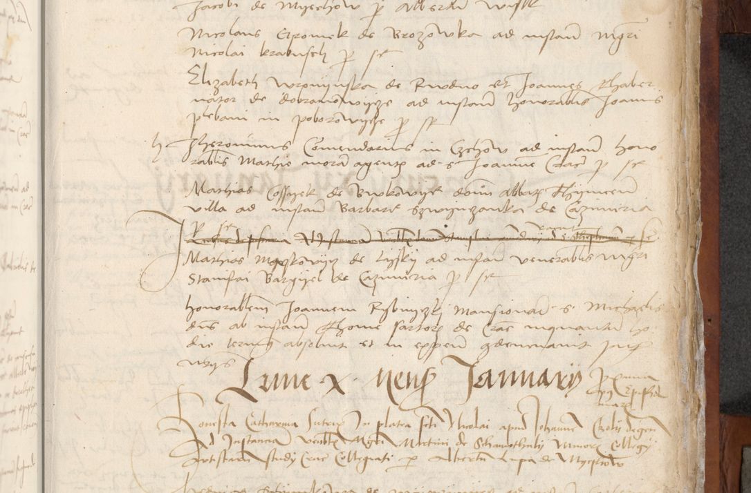 Zdjęcie nr 189 dla obiektu archiwalnego: [Acta pronuntiationum officialia coram Valentino de Ilkusch]