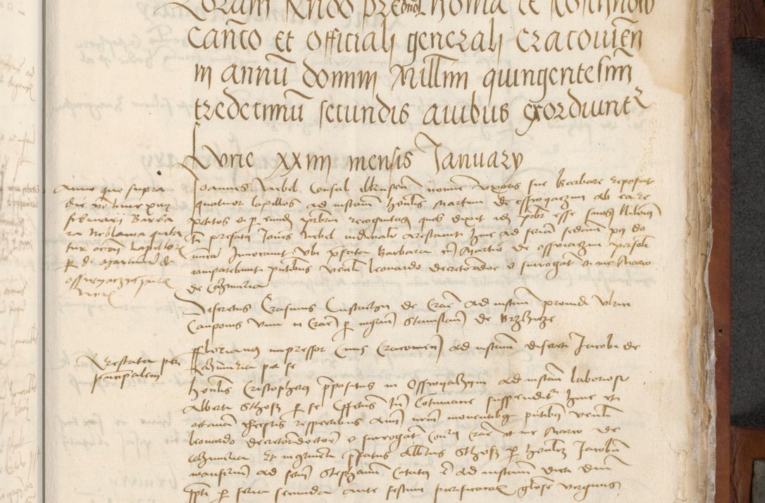 Zdjęcie nr 191 dla obiektu archiwalnego: [Acta pronuntiationum officialia coram Valentino de Ilkusch]