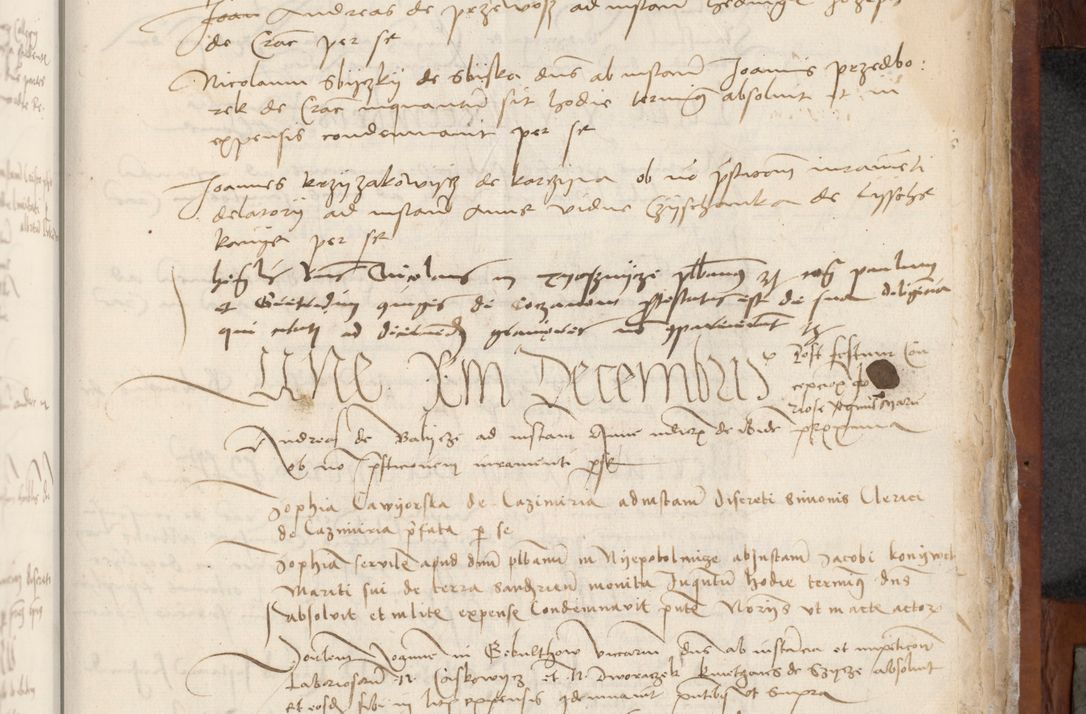 Zdjęcie nr 187 dla obiektu archiwalnego: [Acta pronuntiationum officialia coram Valentino de Ilkusch]