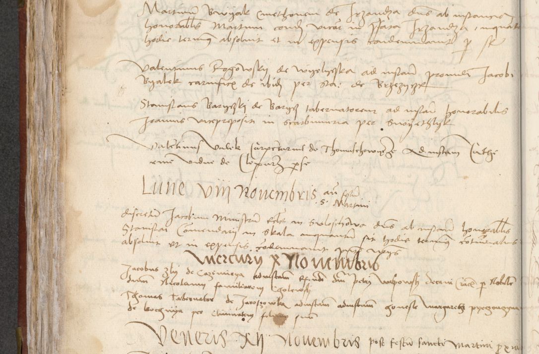 Zdjęcie nr 182 dla obiektu archiwalnego: [Acta pronuntiationum officialia coram Valentino de Ilkusch]