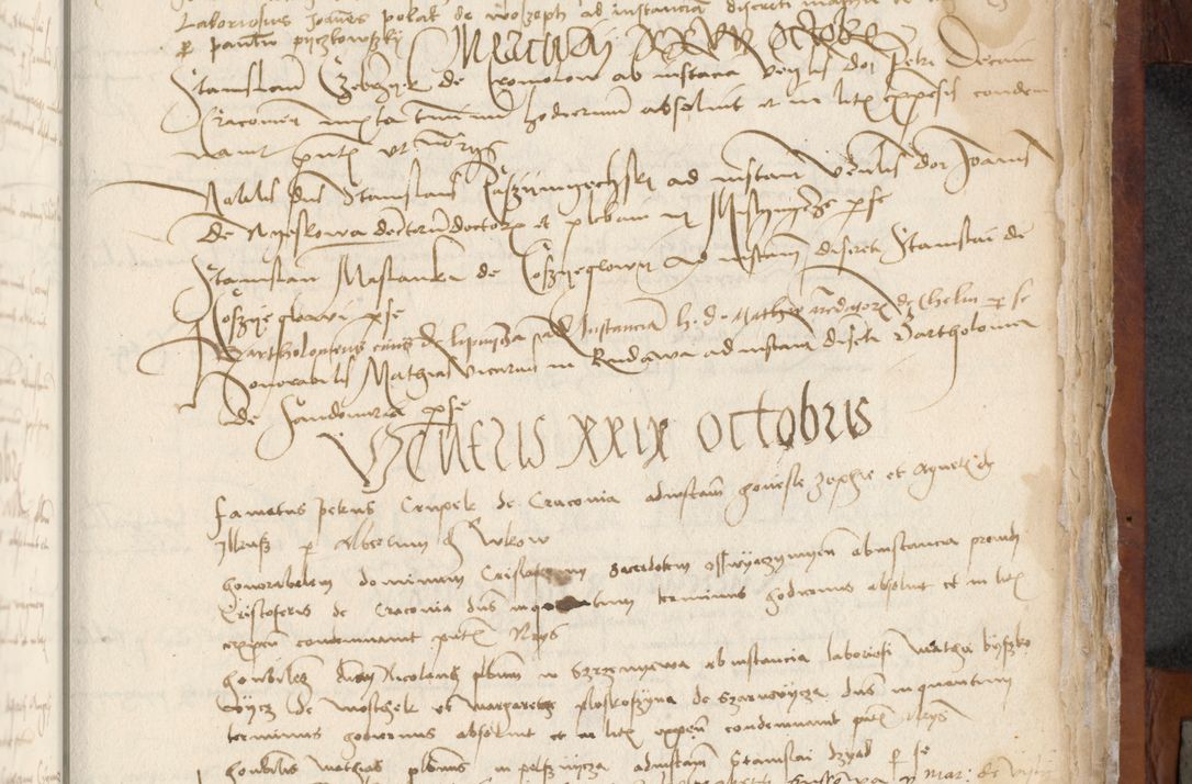 Zdjęcie nr 181 dla obiektu archiwalnego: [Acta pronuntiationum officialia coram Valentino de Ilkusch]