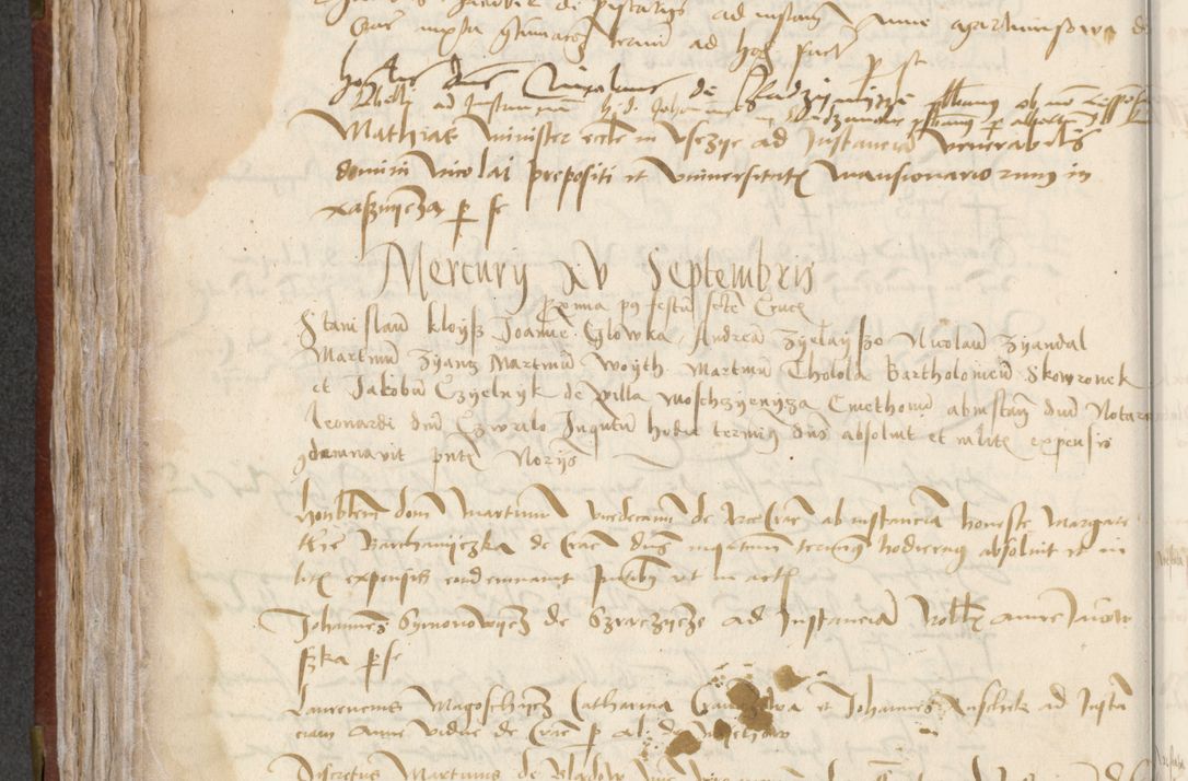 Zdjęcie nr 174 dla obiektu archiwalnego: [Acta pronuntiationum officialia coram Valentino de Ilkusch]