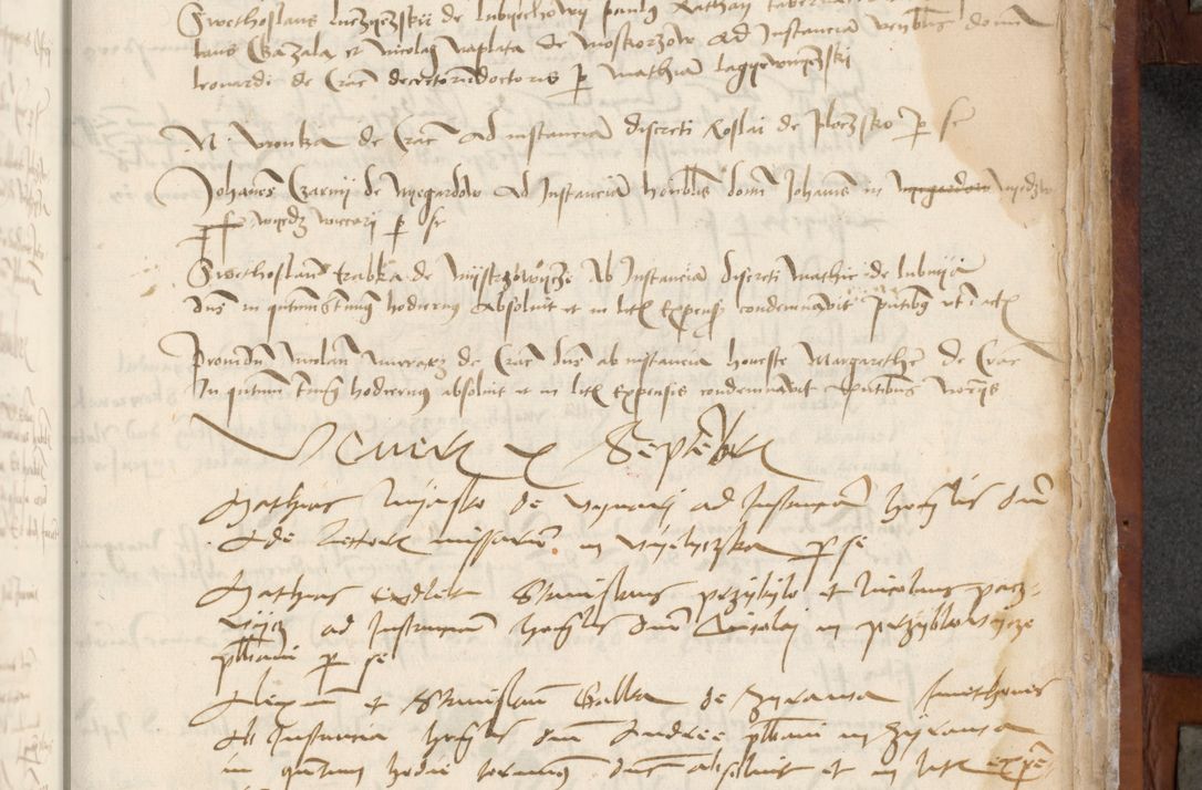 Zdjęcie nr 173 dla obiektu archiwalnego: [Acta pronuntiationum officialia coram Valentino de Ilkusch]