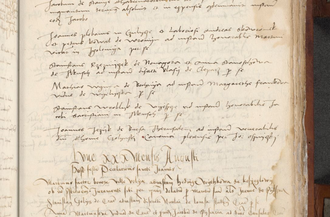 Zdjęcie nr 171 dla obiektu archiwalnego: [Acta pronuntiationum officialia coram Valentino de Ilkusch]