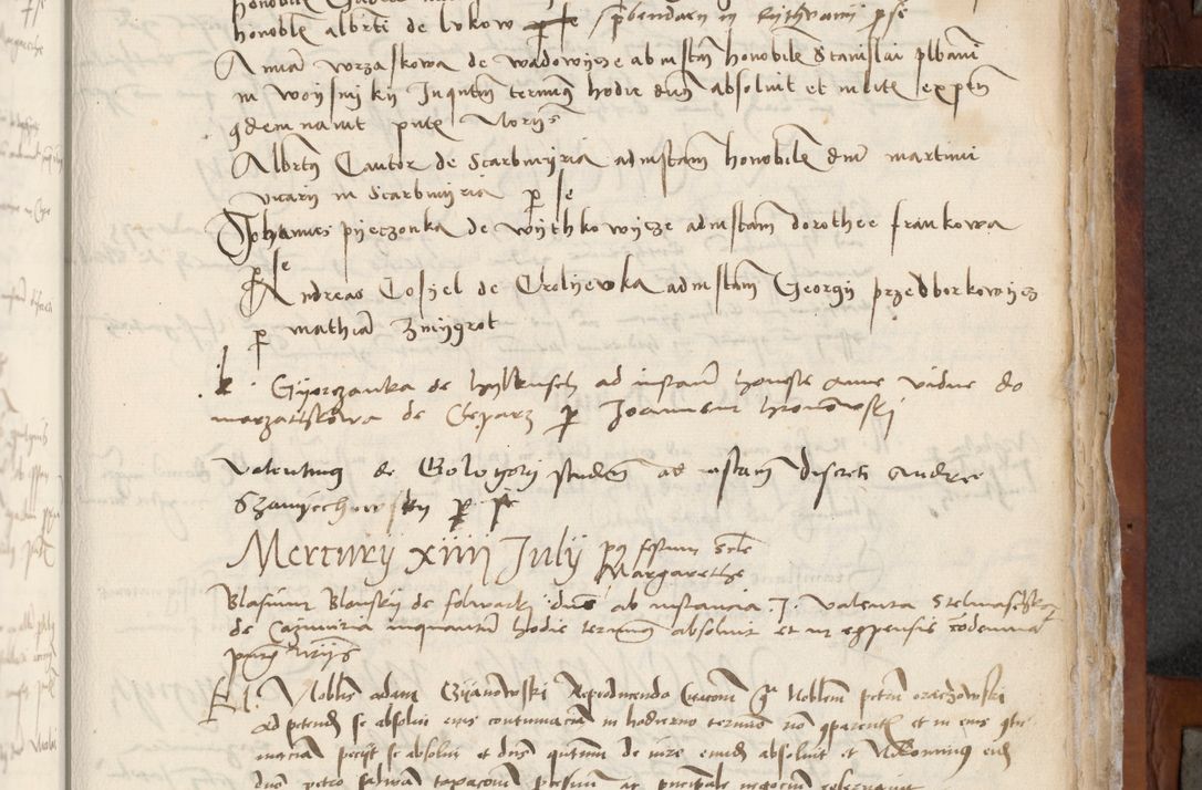 Zdjęcie nr 167 dla obiektu archiwalnego: [Acta pronuntiationum officialia coram Valentino de Ilkusch]