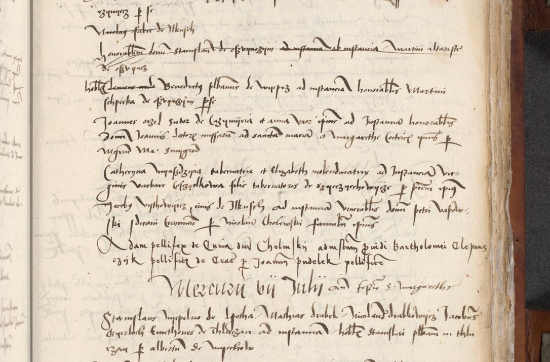 Zdjęcie nr 165 dla obiektu archiwalnego: [Acta pronuntiationum officialia coram Valentino de Ilkusch]