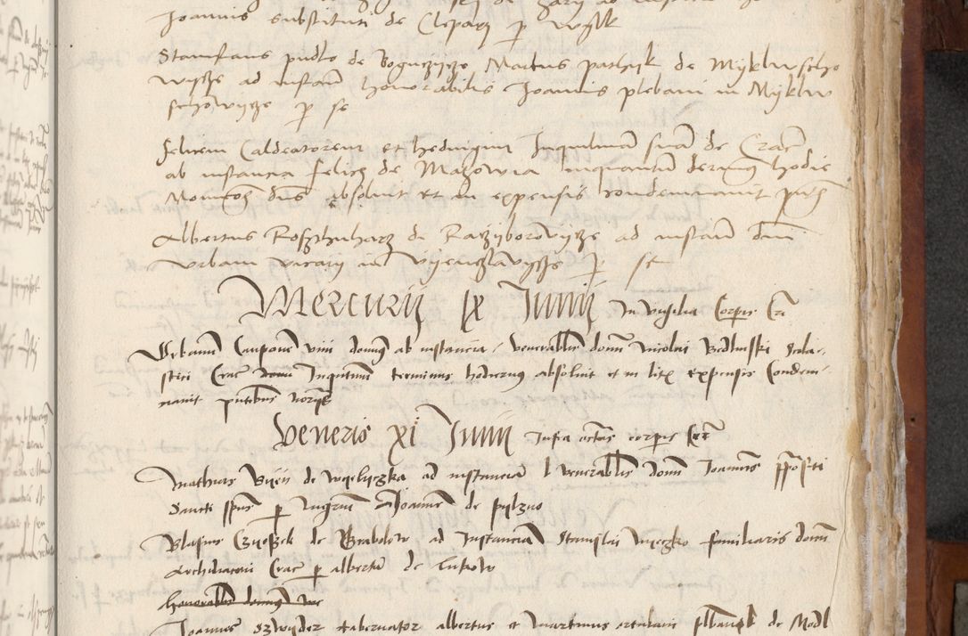 Zdjęcie nr 161 dla obiektu archiwalnego: [Acta pronuntiationum officialia coram Valentino de Ilkusch]