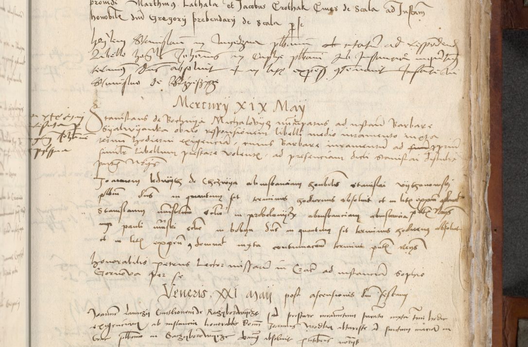 Zdjęcie nr 157 dla obiektu archiwalnego: [Acta pronuntiationum officialia coram Valentino de Ilkusch]