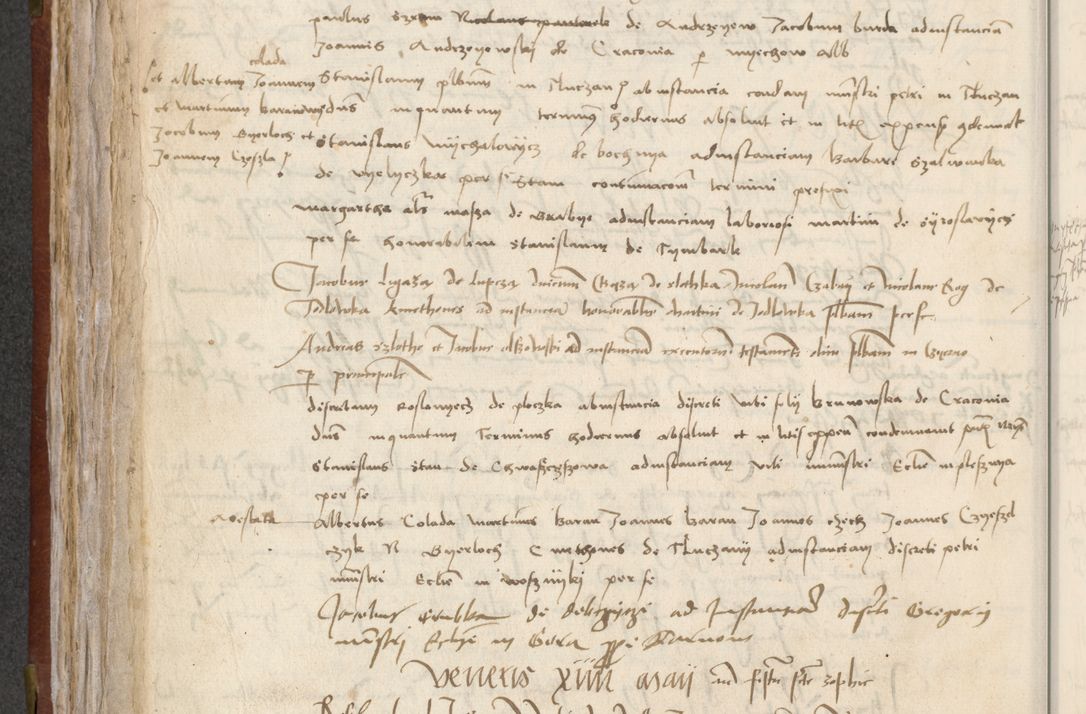 Zdjęcie nr 156 dla obiektu archiwalnego: [Acta pronuntiationum officialia coram Valentino de Ilkusch]