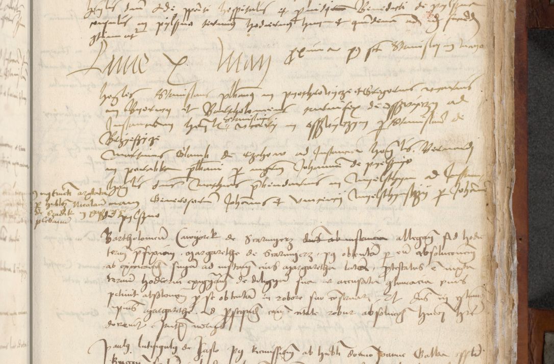 Zdjęcie nr 155 dla obiektu archiwalnego: [Acta pronuntiationum officialia coram Valentino de Ilkusch]