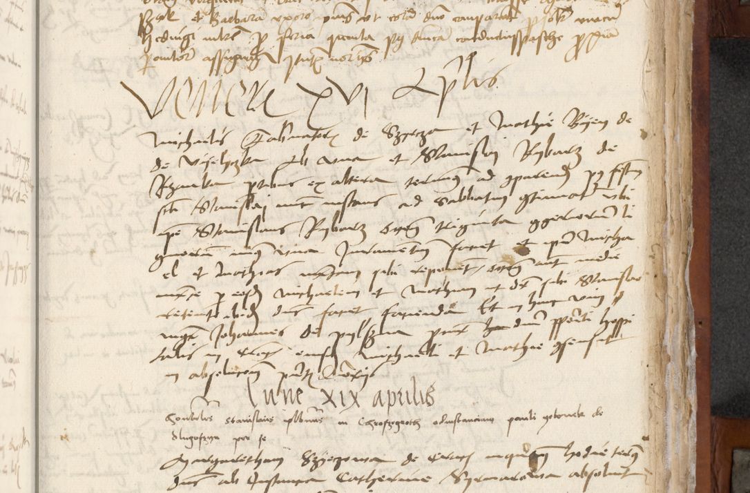 Zdjęcie nr 151 dla obiektu archiwalnego: [Acta pronuntiationum officialia coram Valentino de Ilkusch]