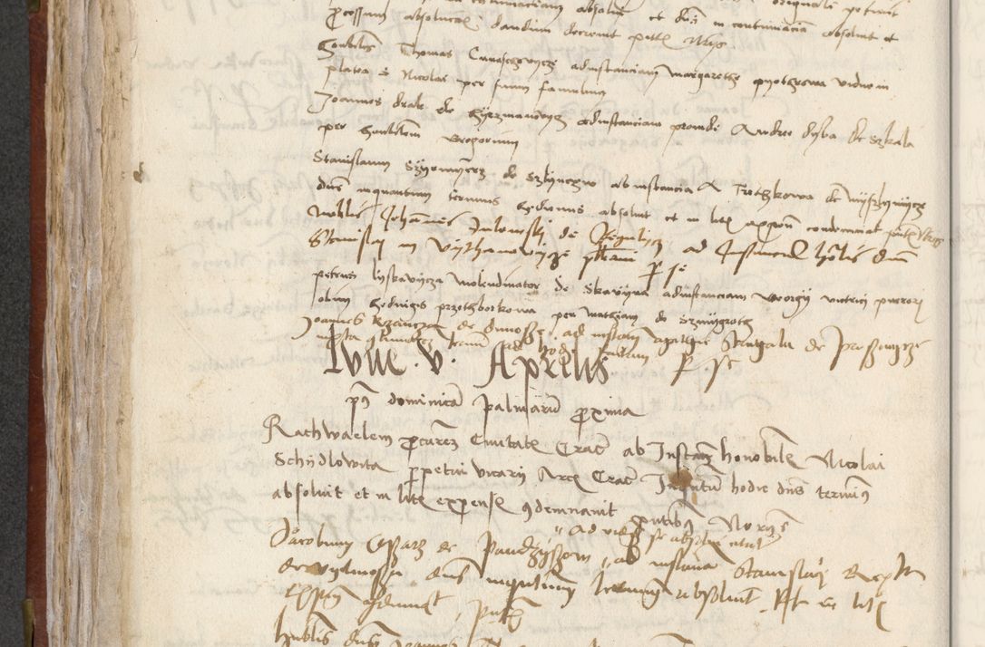 Zdjęcie nr 150 dla obiektu archiwalnego: [Acta pronuntiationum officialia coram Valentino de Ilkusch]