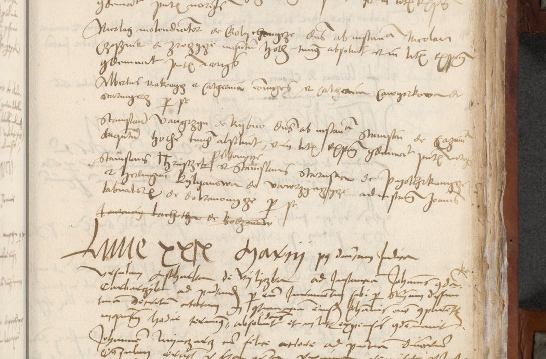 Zdjęcie nr 147 dla obiektu archiwalnego: [Acta pronuntiationum officialia coram Valentino de Ilkusch]