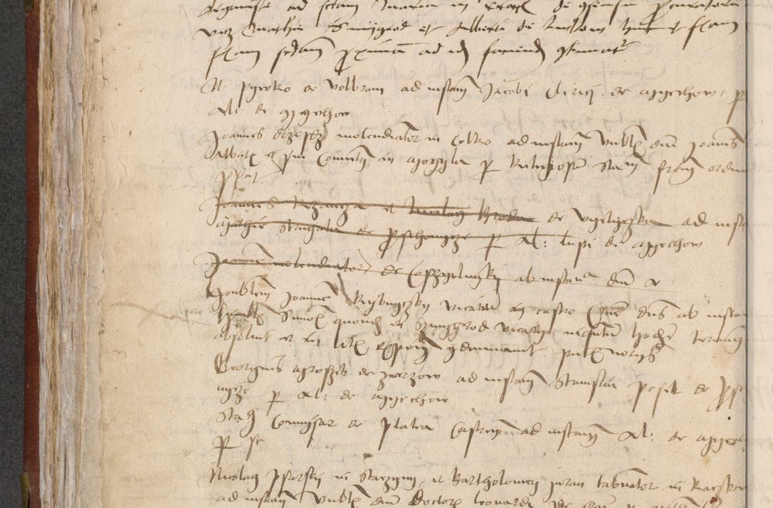 Zdjęcie nr 144 dla obiektu archiwalnego: [Acta pronuntiationum officialia coram Valentino de Ilkusch]