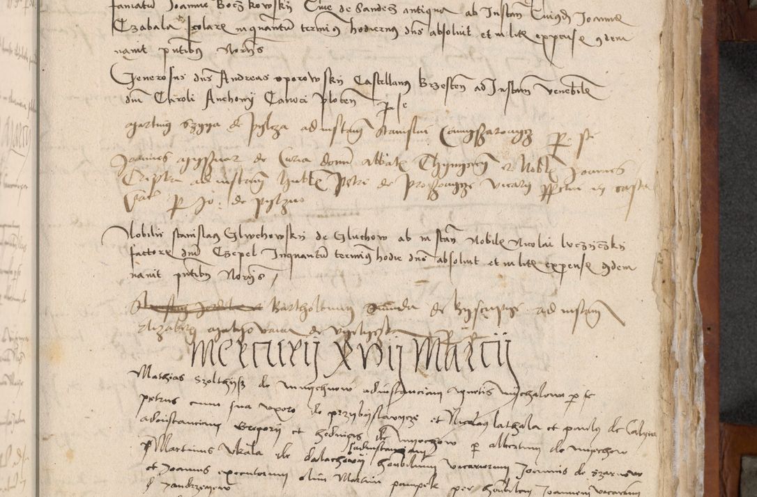 Zdjęcie nr 143 dla obiektu archiwalnego: [Acta pronuntiationum officialia coram Valentino de Ilkusch]