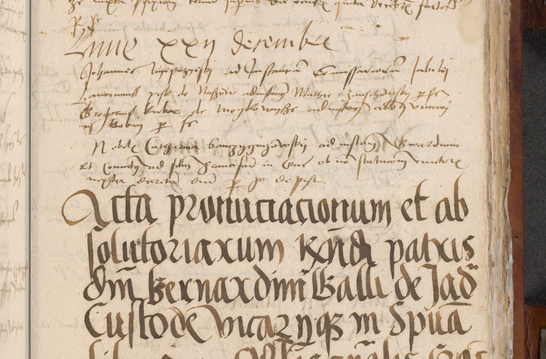 Zdjęcie nr 131 dla obiektu archiwalnego: [Acta pronuntiationum officialia coram Valentino de Ilkusch]