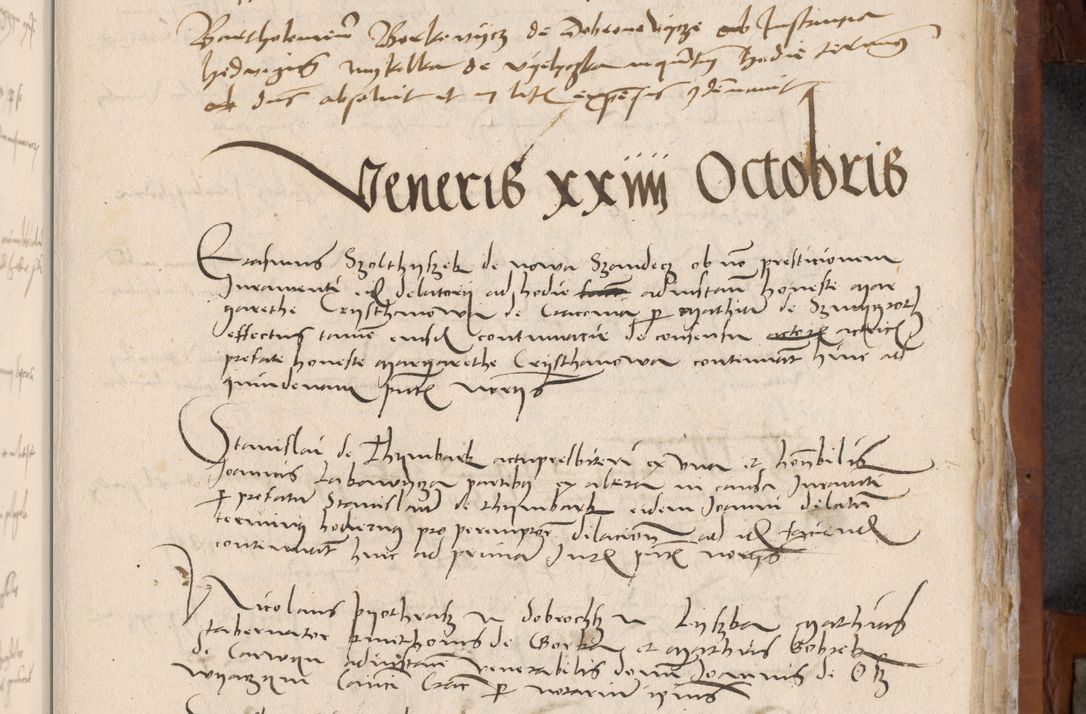 Zdjęcie nr 119 dla obiektu archiwalnego: [Acta pronuntiationum officialia coram Valentino de Ilkusch]