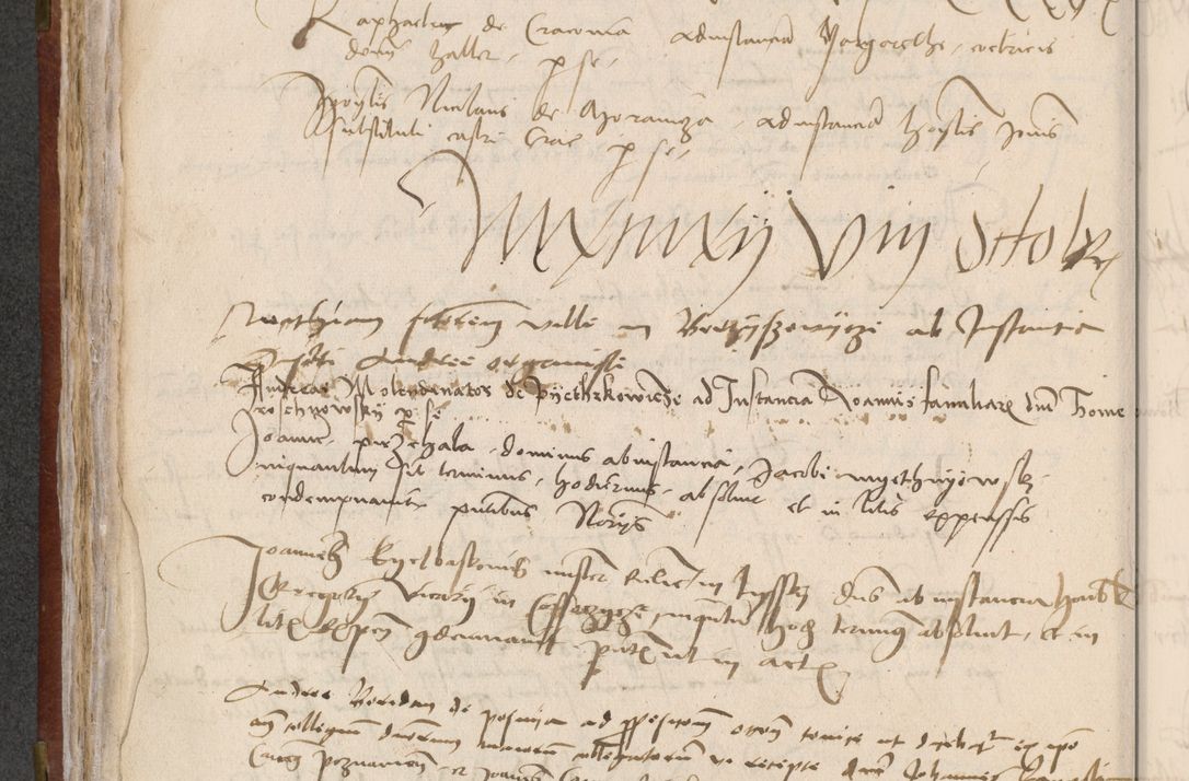 Zdjęcie nr 116 dla obiektu archiwalnego: [Acta pronuntiationum officialia coram Valentino de Ilkusch]