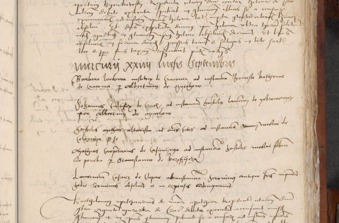 Zdjęcie nr 113 dla obiektu archiwalnego: [Acta pronuntiationum officialia coram Valentino de Ilkusch]