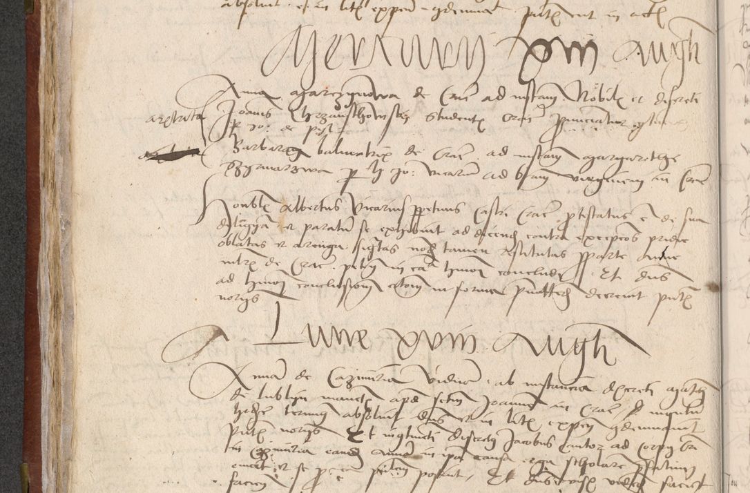 Zdjęcie nr 104 dla obiektu archiwalnego: [Acta pronuntiationum officialia coram Valentino de Ilkusch]