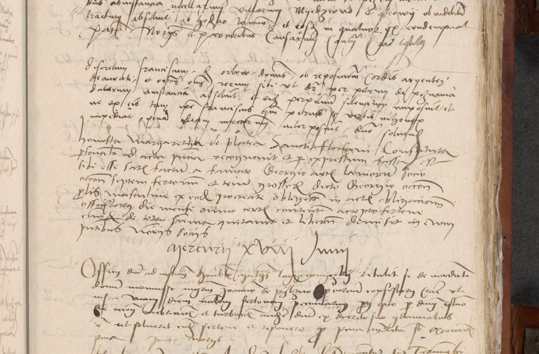 Zdjęcie nr 95 dla obiektu archiwalnego: [Acta pronuntiationum officialia coram Valentino de Ilkusch]