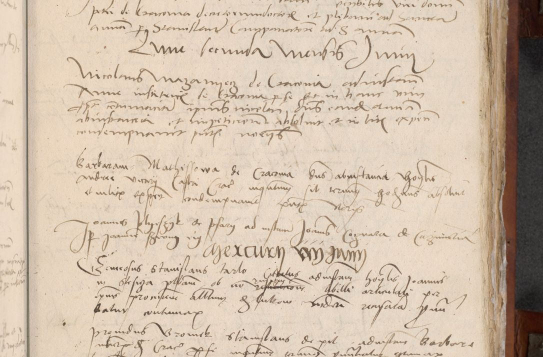 Zdjęcie nr 91 dla obiektu archiwalnego: [Acta pronuntiationum officialia coram Valentino de Ilkusch]