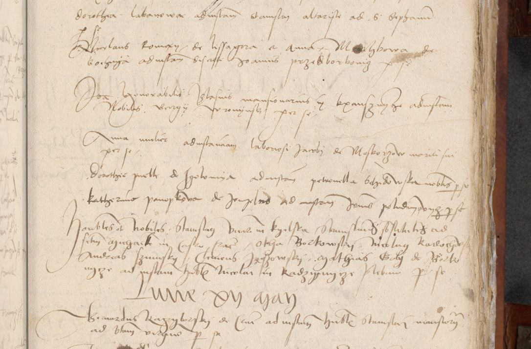 Zdjęcie nr 85 dla obiektu archiwalnego: [Acta pronuntiationum officialia coram Valentino de Ilkusch]