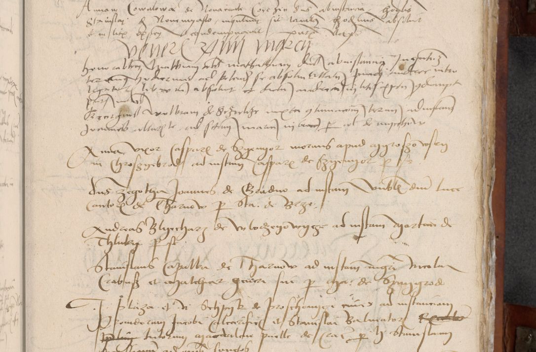 Zdjęcie nr 71 dla obiektu archiwalnego: [Acta pronuntiationum officialia coram Valentino de Ilkusch]