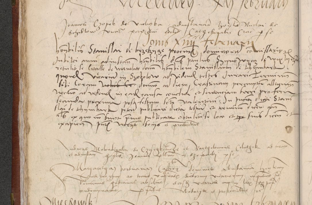 Zdjęcie nr 66 dla obiektu archiwalnego: [Acta pronuntiationum officialia coram Valentino de Ilkusch]