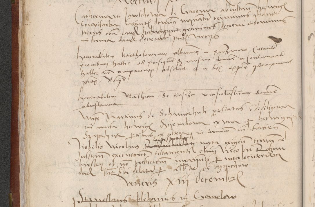 Zdjęcie nr 58 dla obiektu archiwalnego: [Acta pronuntiationum officialia coram Valentino de Ilkusch]
