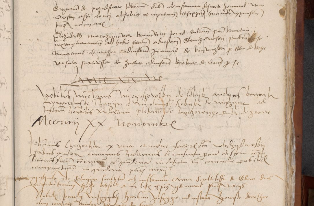 Zdjęcie nr 55 dla obiektu archiwalnego: [Acta pronuntiationum officialia coram Valentino de Ilkusch]