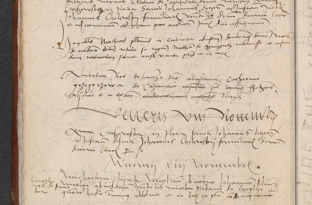 Zdjęcie nr 54 dla obiektu archiwalnego: [Acta pronuntiationum officialia coram Valentino de Ilkusch]