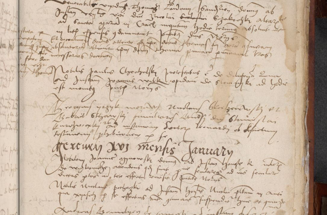 Zdjęcie nr 43 dla obiektu archiwalnego: [Acta pronuntiationum officialia coram Valentino de Ilkusch]