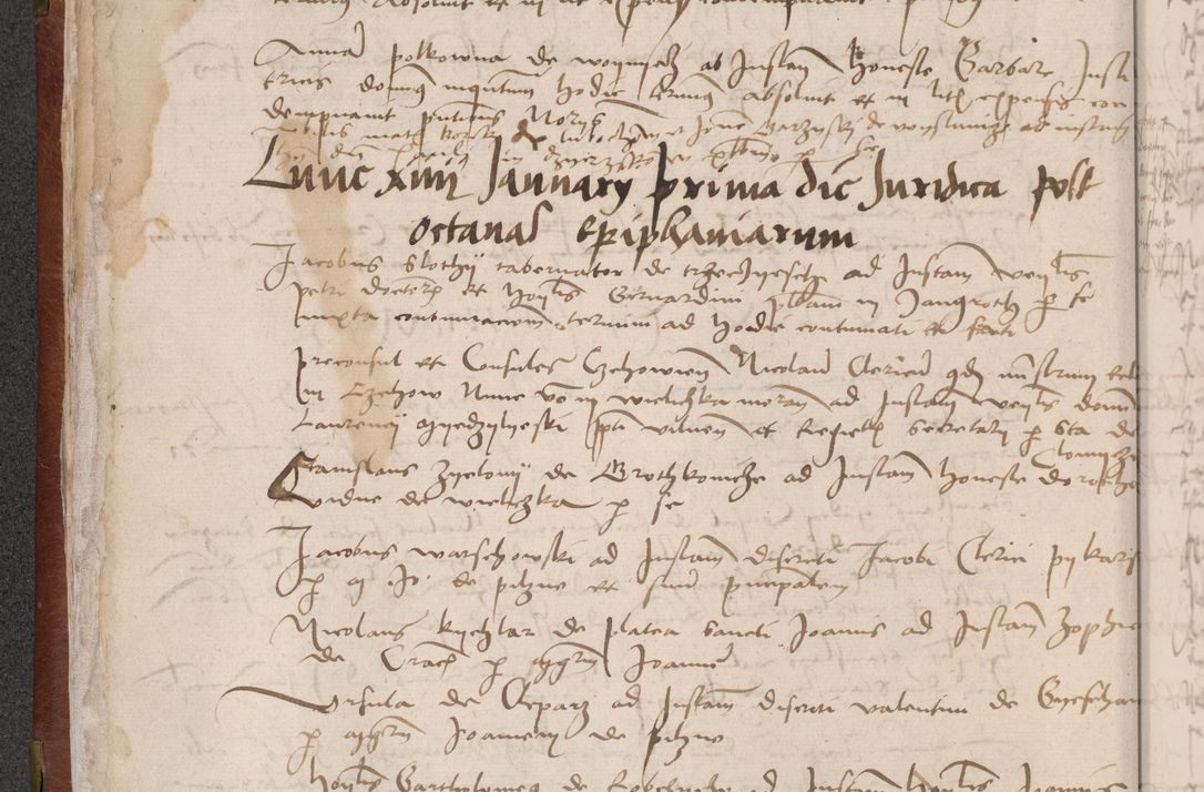 Zdjęcie nr 42 dla obiektu archiwalnego: [Acta pronuntiationum officialia coram Valentino de Ilkusch]